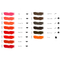 NUOJO-OEM Permanent Make-uppigment voor het Concentraat Vloeibare Inkt van de Lippenwenkbrauw
