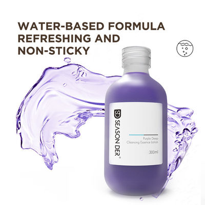 OEM Purpere Zuiverende Essentie voor Huid het Reinigen vóór de Opperhuid van de Praktijkwenkbrauw het Schoonmaken Oplossing